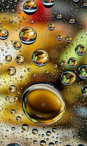 Preview wallpaper drops, surface, spray, macro