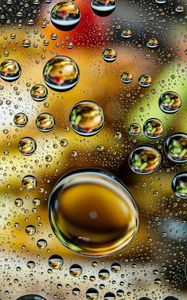 Preview wallpaper drops, surface, spray, macro