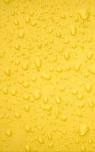 Preview wallpaper drops, surface, yellow