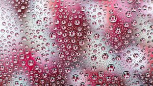 Preview wallpaper drops, water, glare, blur