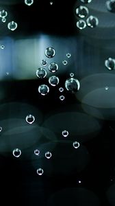 Preview wallpaper drops, water, glare, macro