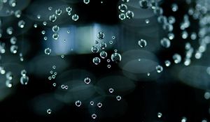 Preview wallpaper drops, water, glare, macro