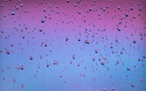 Preview wallpaper drops, water, gradient, glass, macro