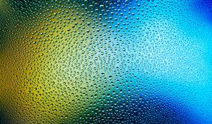 Preview wallpaper drops, water, gradient, colorful, macro