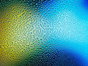 Preview wallpaper drops, water, gradient, colorful, macro