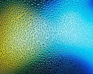 Preview wallpaper drops, water, gradient, colorful, macro