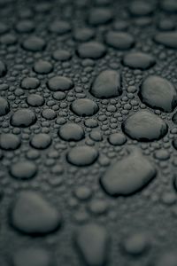 Preview wallpaper drops, water, macro, surface, gray