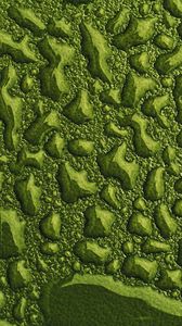 Preview wallpaper drops, water, macro, surface, green