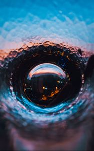 Preview wallpaper drops, water, reflection, illusion, macro