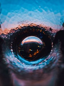 Preview wallpaper drops, water, reflection, illusion, macro