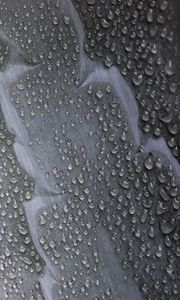 Preview wallpaper drops, water, surface, rain, grey, macro