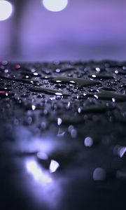 Preview wallpaper drops, water, surface, macro, glare