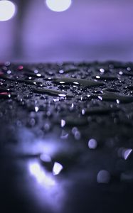 Preview wallpaper drops, water, surface, macro, glare