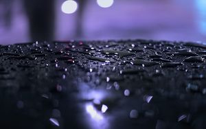 Preview wallpaper drops, water, surface, macro, glare