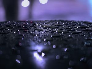 Preview wallpaper drops, water, surface, macro, glare