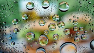 Preview wallpaper drops, water, surface, macro, blur