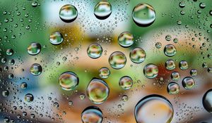 Preview wallpaper drops, water, surface, macro, blur