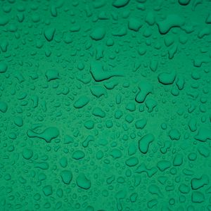 Preview wallpaper drops, water, surface, macro, green, wet