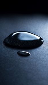 Preview wallpaper drops, water, surface, macro, dark