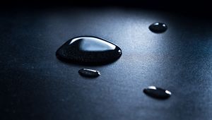 Preview wallpaper drops, water, surface, macro, dark
