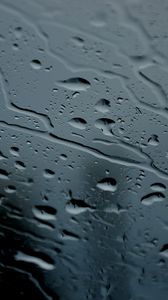 Preview wallpaper drops, water, wet, glass, blur
