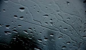 Preview wallpaper drops, water, wet, glass, blur