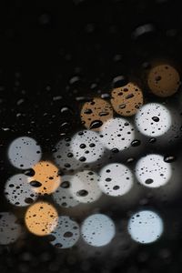 Preview wallpaper drops, wet, macro, glare, bokeh
