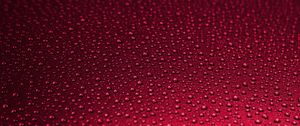 Preview wallpaper drops, wet, surface, red, macro