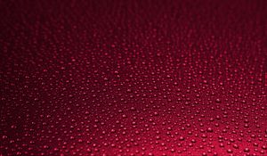 Preview wallpaper drops, wet, surface, red, macro