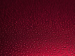 Preview wallpaper drops, wet, surface, red, macro