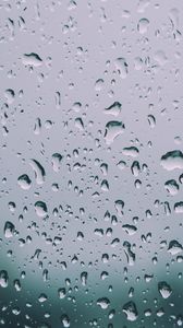 Preview wallpaper drops, window, glass, moisture, rain