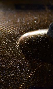 Preview wallpaper drum cymbal, drops, wet, macro, music