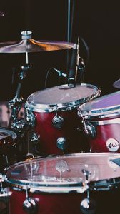 Preview wallpaper drum, drum set, drum kit, musical instrument