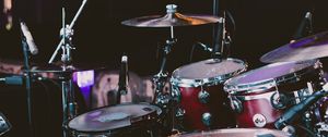 Preview wallpaper drum, drum set, drum kit, musical instrument