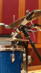 Preview wallpaper drum kit, drums, microphone, music