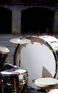 Preview wallpaper drum kit, drums, musical equipment, music