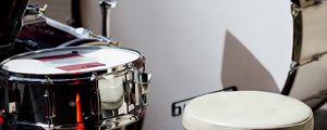 Preview wallpaper drum kit, drums, musical equipment, music