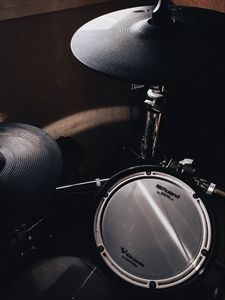 Preview wallpaper drums, drum kit, musical instrument, percussion