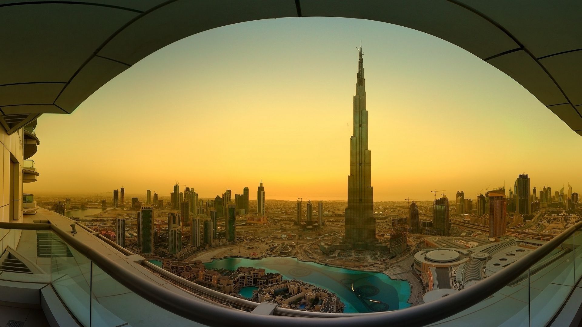 Downtown Dubai Overview, HD wallpaper | Wallpaperbetter