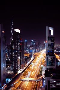 Preview wallpaper dubai, united arab emirates, night city