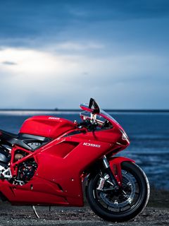 Download wallpaper 240x320 ducati, 1098, motorcycle, sea, red old mobile, cell phone, smartphone hd background Download wallpaper 240x320 ducati, 1098, motorcycle, sea, red old mobile, cell phone, smartphone hd background