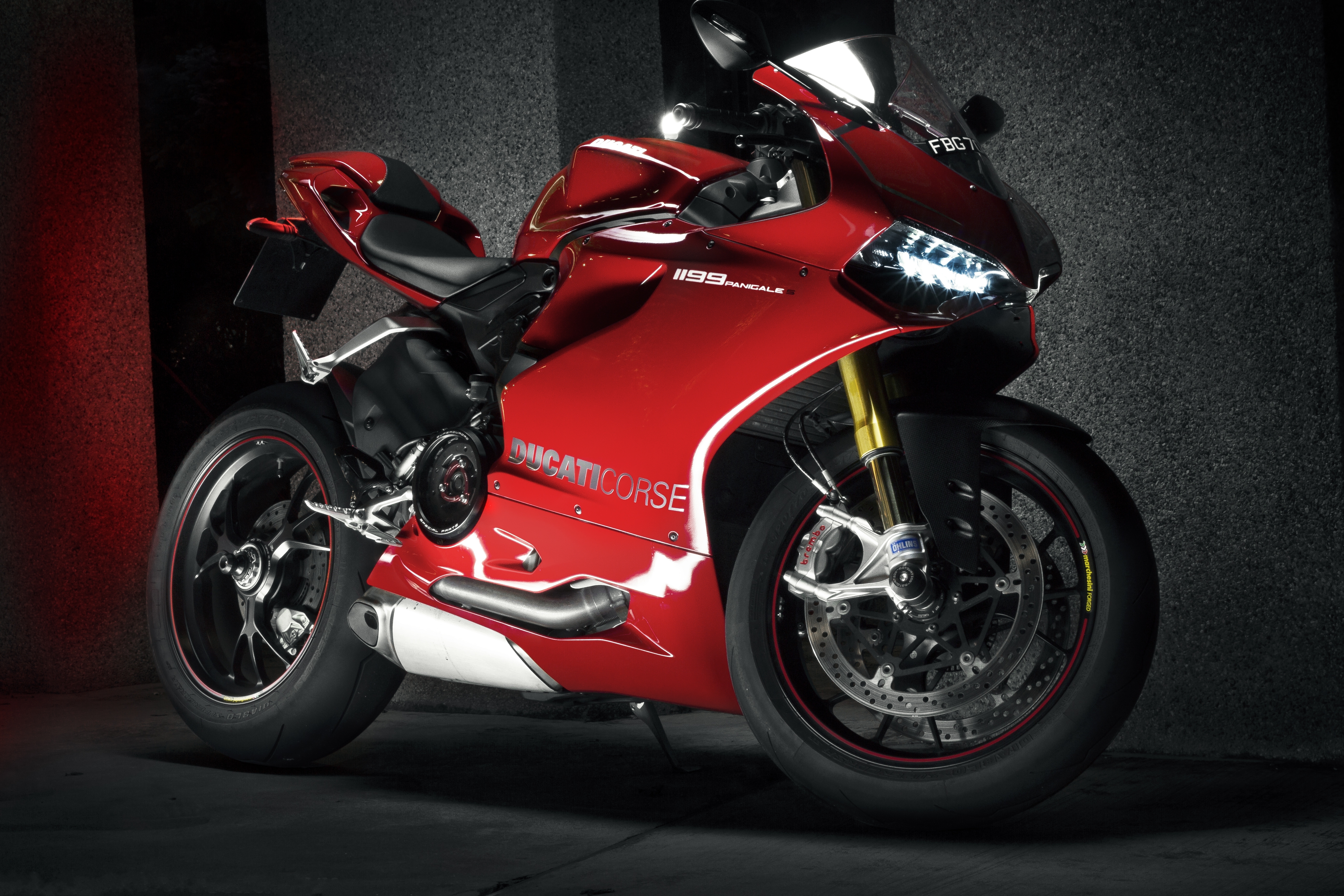 5184x3456 Wallpaper ducati, 1199, ducati 1199 panigale, motorcycle, red