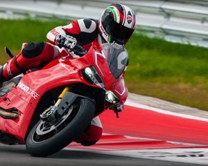 Preview wallpaper ducati, 1199, motorcycle, panigale r, race, 2013