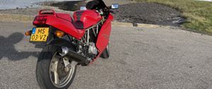 Preview wallpaper ducati 600, ducati, motorcycle, red