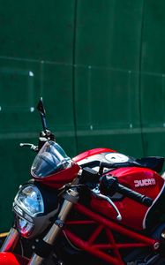 Preview wallpaper ducati, motorcycle, bike, red