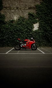 Preview wallpaper ducati panigale v2, ducati, motorcycle, bike, red