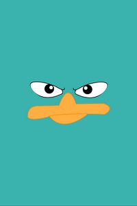 Preview wallpaper duck, face, beak, eyes, vector