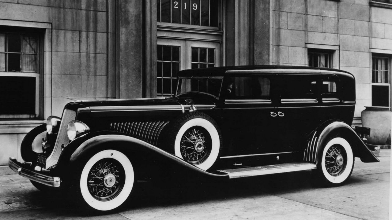 Wallpaper duesenberg, 1934, car, vintage, black, white
