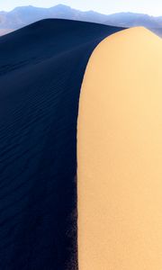 Preview wallpaper dune, sand, desert, shadow