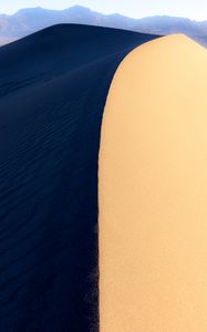 Preview wallpaper dune, sand, desert, shadow